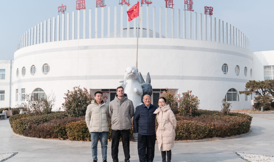 西班牙脱水牧草首访中国兔业企业