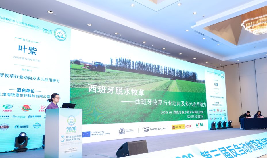 西班牙脱水牧草对话中国反刍动物行业